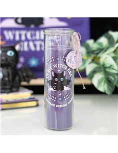 Of Whiskers and Wings Lavender Tube Candle CU_20226 2