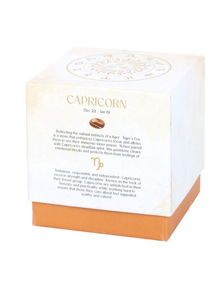 Capricorn Sandalwood & Jasmine Gemstone Zodiac Candle CE_86423 - pic 134770 | FastDaddyshop