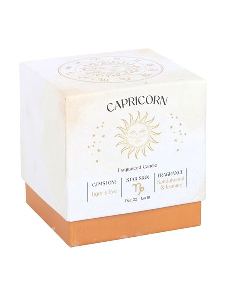 Capricorn Sandalwood & Jasmine Gemstone Zodiac Candle CE_86423 - pic 134771 | FastDaddyshop