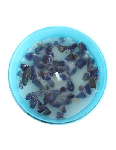 Pisces Gardenia Gemstone Zodiac Candle CE_86523
