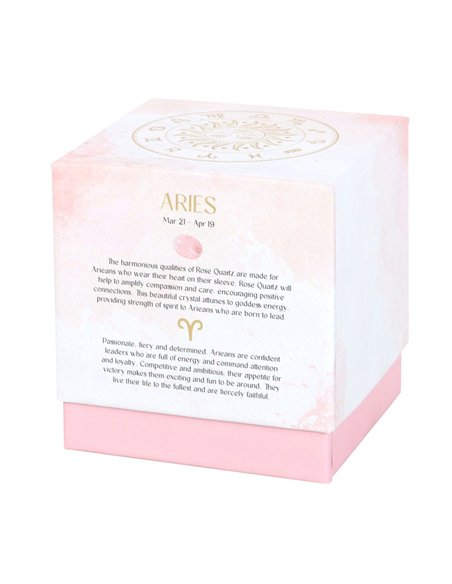 Aries Cedarwood Gemstone Zodiac Candle CE_86623 - pic 134780 | FastDaddyshop