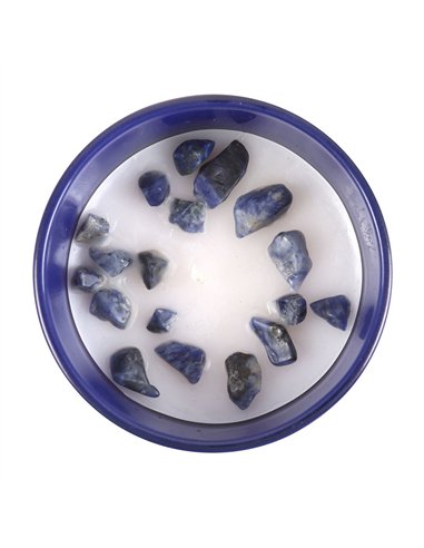 Taurus Amber & Vanilla Gemstone Zodiac Candle CE_86823