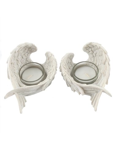 Set of 2 Winged Candle Holders CH_13131