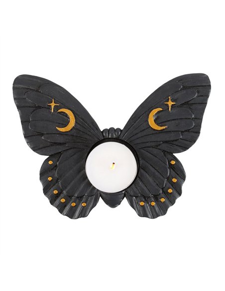 Black Moth Tealight Candle Holder CH_25124 - pic 134800 | FastDaddyshop