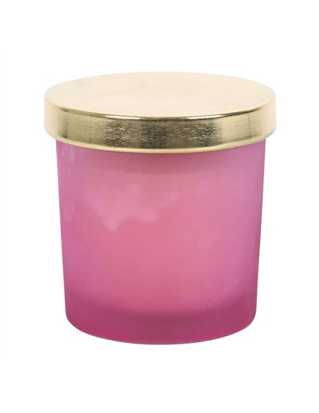Crown Chakra Blackberry Crystal Chip Candle CK_28923 - pic 134812 | FastDaddyshop
