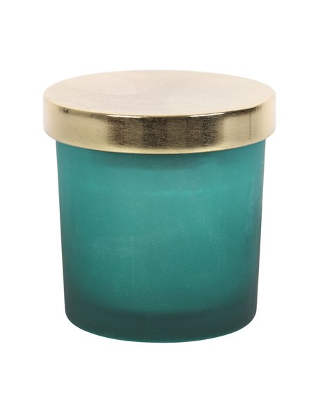 Heart Chakra Mint Crystal Chip Candle CK_29223 - pic 134820 | FastDaddyshop
