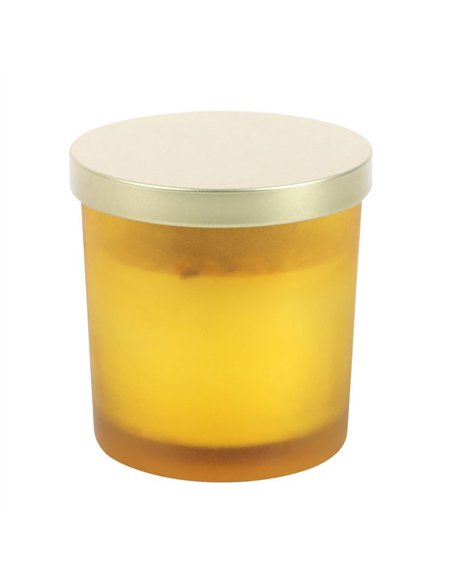 Solar Plexus Chakra Lemon Crystal Chip Candle CK_29323 - pic 134824 | FastDaddyshop