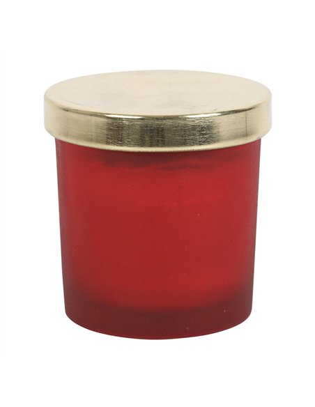 Root Chakra Strawberry Crystal Chip Candle CK_29423 - pic 134828 | FastDaddyshop