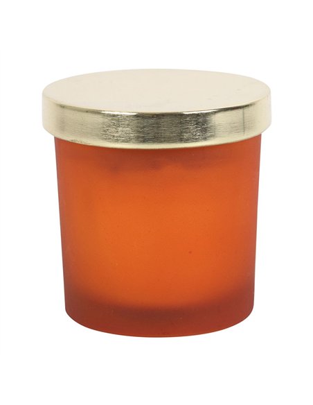 Sacral Chakra Orange Crystal Chip Candle CK_29523 - pic 134832 | FastDaddyshop