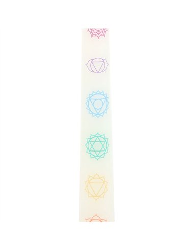 Set of 3 Chakra Balancing Taper Dinner Candles CK_37224