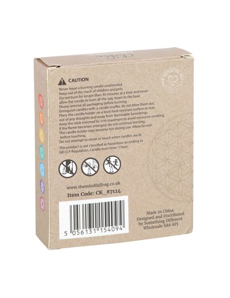 Pack of 14 Unscented Chakra Energy Candles CK_87124 - pic 134848 | FastDaddyshop