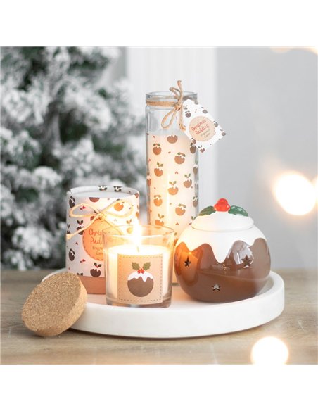 Christmas Pudding Scented Advent Tube Candle CP_62524 - pic 134854 | FastDaddyshop