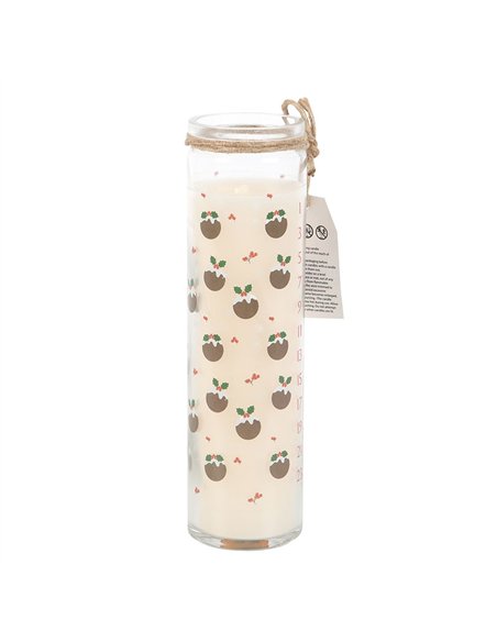 Christmas Pudding Scented Advent Tube Candle CP_62524 - pic 134857 | FastDaddyshop