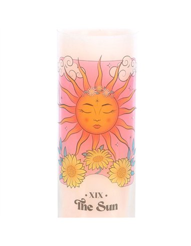 The Sun Pink Grapefruit Tube Candle CS_29624