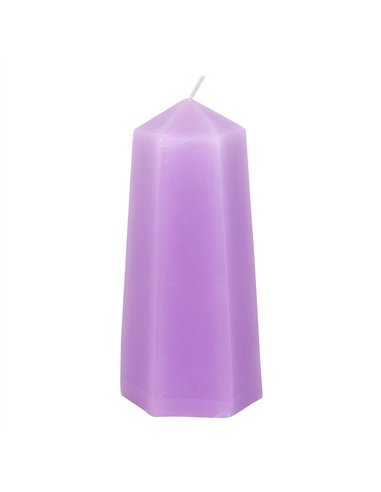 Calming Crystal Candle with Rough Amethyst CW_91924