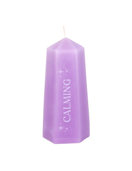 Calming Crystal Candle with Rough Amethyst CW_91924 - pic 134917 | FastDaddyshop