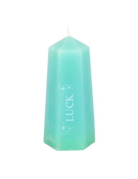 Luck Crystal Candle with Rough Green Aventurine CW_92124 - pic 134927 | FastDaddyshop