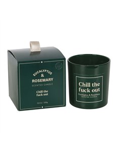Sweary Chill Out Eucalyptus & Rosemary Candle DH_11325
