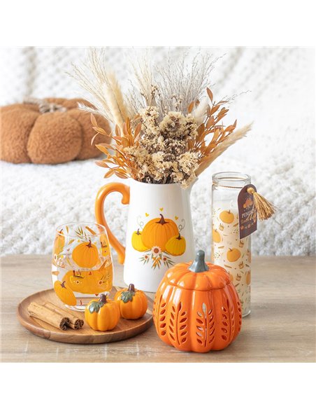 Pumpkin Print Tube Candle DY_77525 - pic 134966 | FastDaddyshop