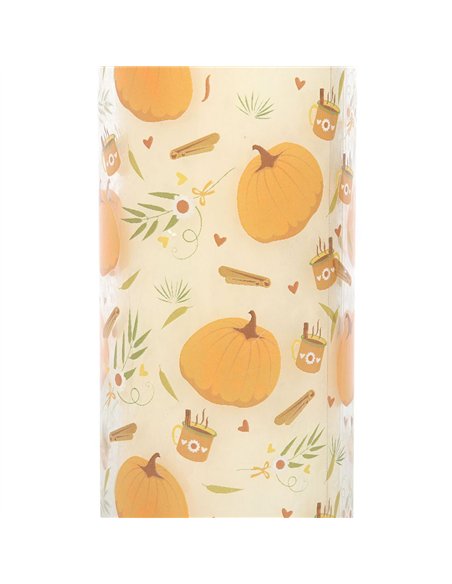 Pumpkin Print Tube Candle DY_77525 - pic 134967 | FastDaddyshop