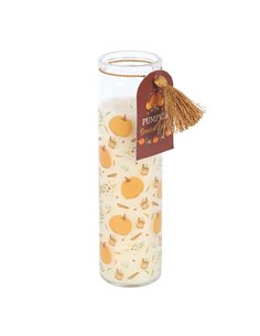Pumpkin Print Tube Candle DY_77525