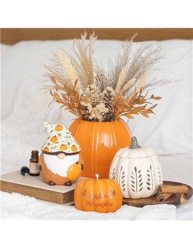 Hello Pumpkin Shaped Candle DY_77825