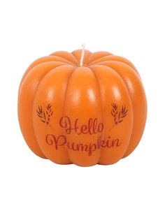 Hello Pumpkin Shaped Candle DY_77825