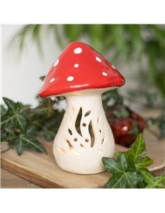 Ceramic Mushroom Tealight Candle Holder EF_49024 2