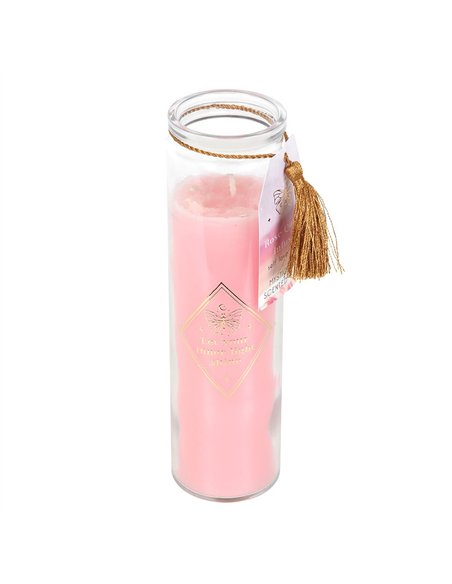 Mystic Rose Tube Candle with Rose Quartz Crystals ER_45625 - pic 134991 | FastDaddyshop