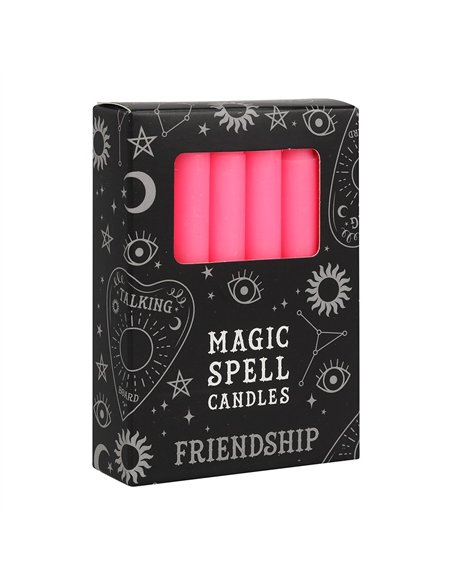 Set of 12 Pink 'Friendship' Spell Candles FI_15928 - pic 135012 | FastDaddyshop