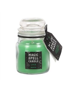 Green Tea 'Luck' Spell Candle Jar FI_28723