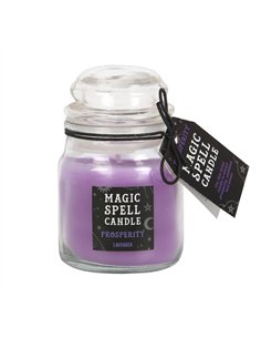 Lavender 'Prosperity' Spell Candle Jar FI_28823