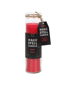 Rose 'Love' Spell Tube Candle FI_54131
