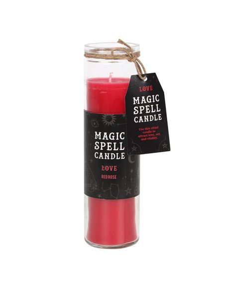 Rose 'Love' Spell Tube Candle FI_54131 - pic 135026 | FastDaddyshop