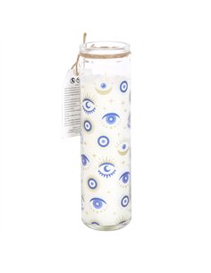 All Seeing Eye White Sage Tube Candle EY_70023 2