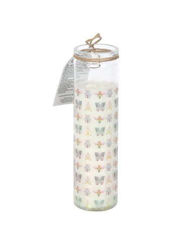 Floral Bug Garden Rose Tube Candle FB_00326