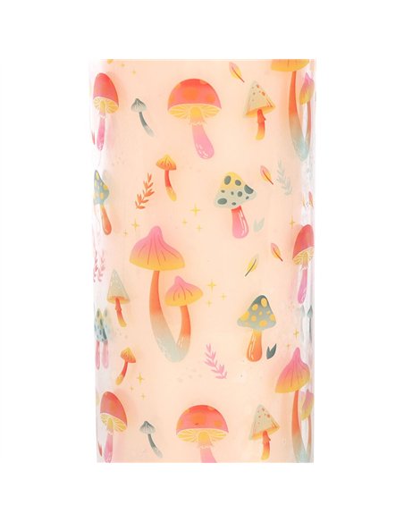 Funky Fungi Mushroom Print Tube Candle FF_13825 - pic 135058 | FastDaddyshop