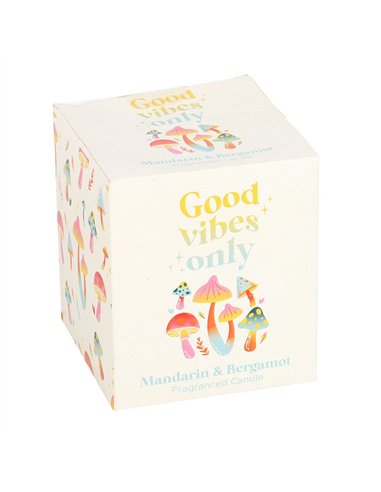 Good Vibes Only Mandarin & Bergamot Candle FF_14125