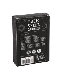 Set of 12 Purple 'Prosperity' Spell Candles FI_15228 2