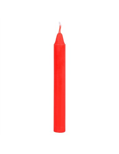 Set of 12 Red 'Love' Spell Candles FI_15428