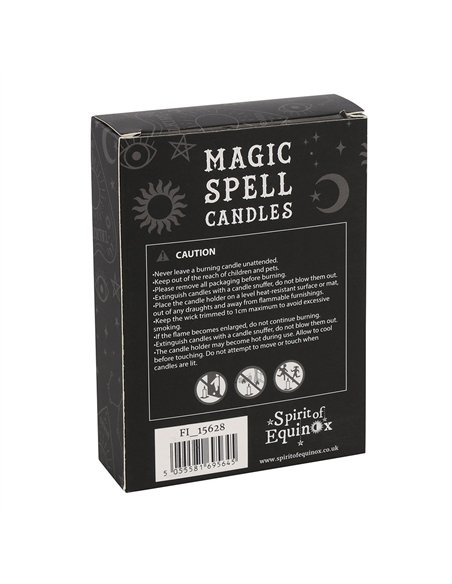Set of 12 Orange 'Confidence' Spell Candles FI_15628 - pic 135090 | FastDaddyshop