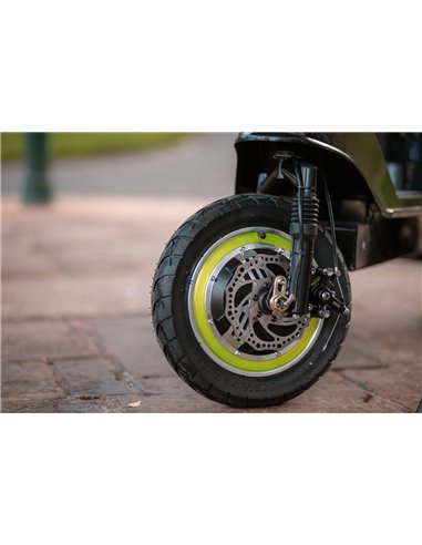 Zipper Folding 3 Wheel electric mobility scooter with seat 350W - photo26