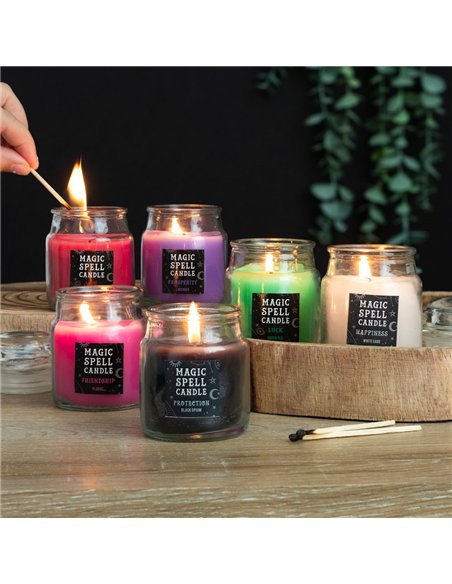 Green Tea 'Luck' Spell Candle Jar FI_28723 - pic 135115 | FastDaddyshop