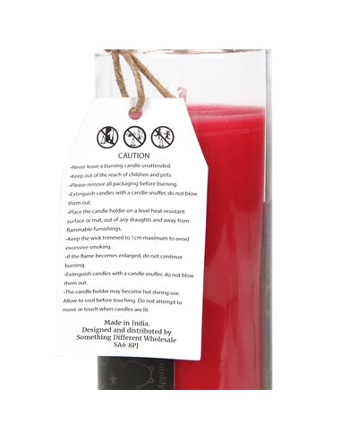 Rose 'Love' Spell Tube Candle FI_54131