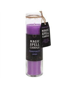 Lavender 'Prosperity' Spell Tube Candle FI_54431