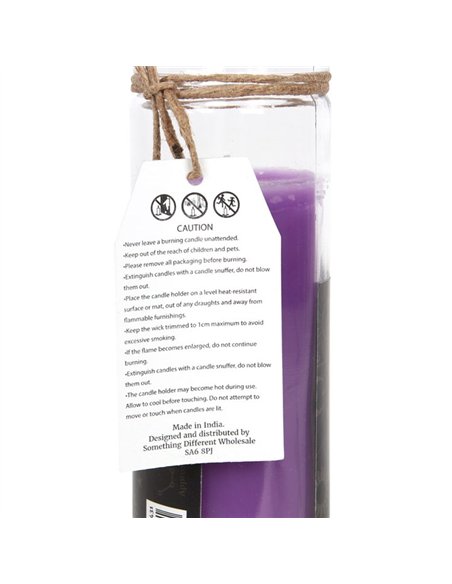 Lavender 'Prosperity' Spell Tube Candle FI_54431 - pic 135139 | FastDaddyshop