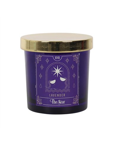 The Star Lavender Tarot Candle FT_52331