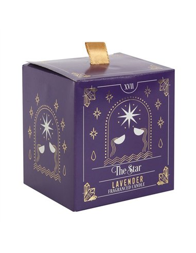 The Star Lavender Tarot Candle FT_52331