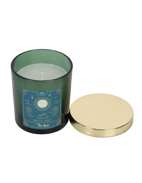 The Sun White Sage Tarot Candle FT_52431 - pic 135171 | FastDaddyshop