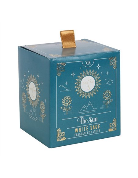 The Sun White Sage Tarot Candle FT_52431 - pic 135172 | FastDaddyshop